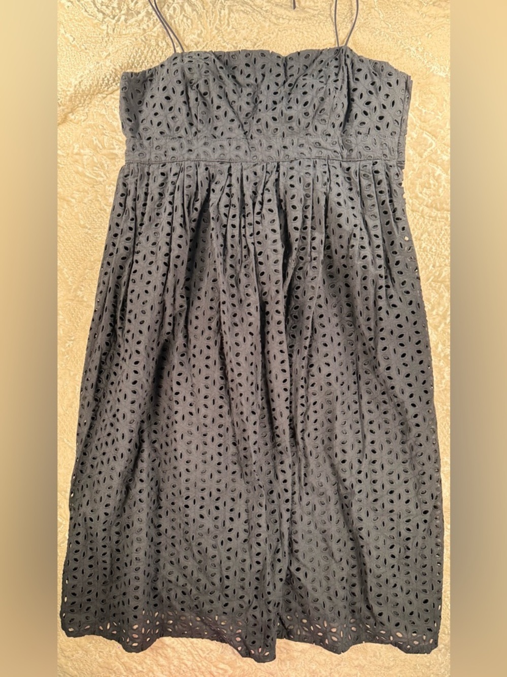 GAP Blue Eyelet Midi Sundress